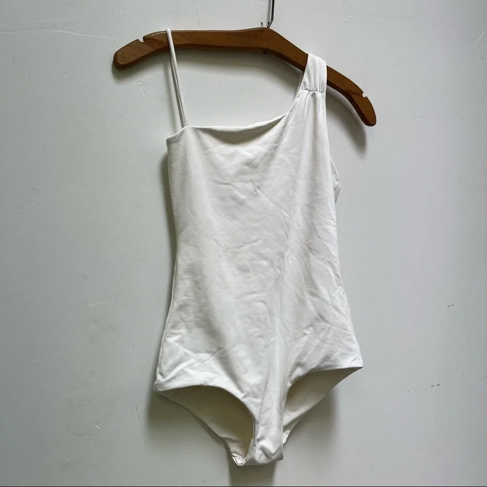 Pearl Swimwear by Heather Fish White One-Piece Swimsuit